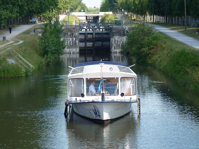 Bateau sur l'Escaut