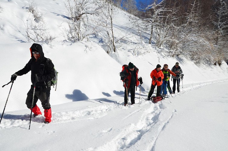Montée après l'Eycherque