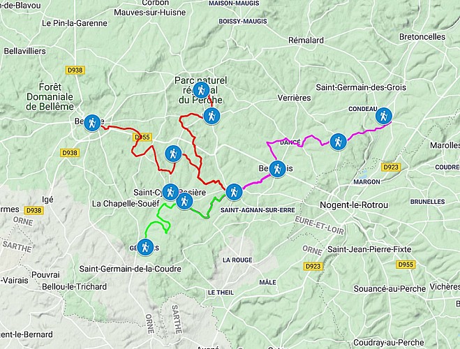 Les Traversées au départ de Préaux-du-Perche