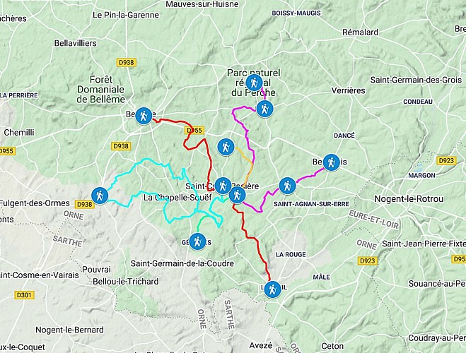 Les Traversées au départ de Saint-Cyr-la-Rosière