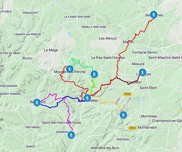 Les Traversées Percheronnes au départ de Bretoncelles