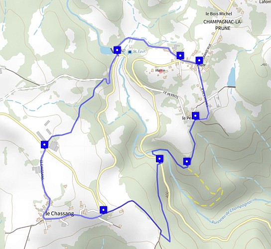 Cascade du Perbos - Champagnac La Prune