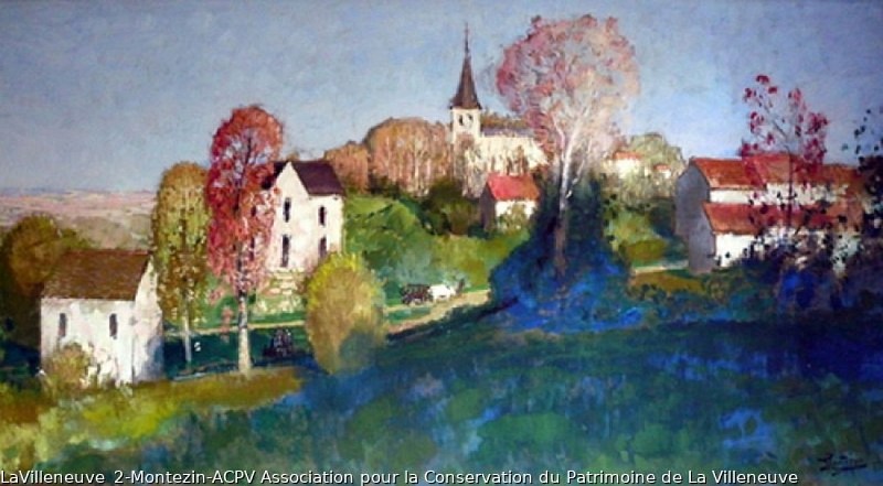 Circuit de randonnée : la promenade des peintres -  la Villeneuve