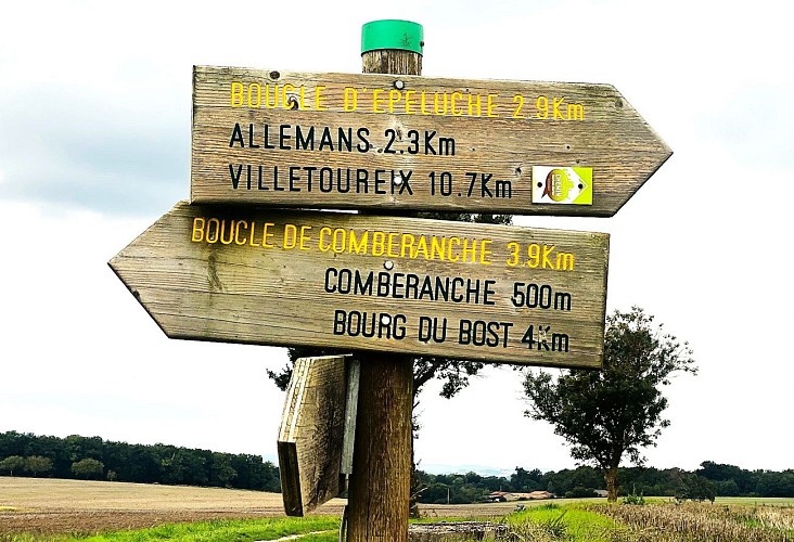 COMBERANCHE-ET-EPELUCHE-Boucle d'Epeluche-Signalétique