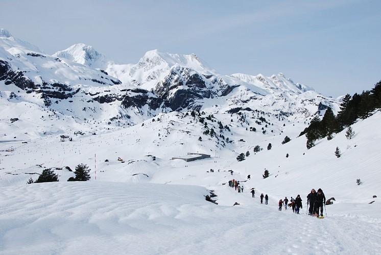 Somport6 - Descente vers bâtiment militaire