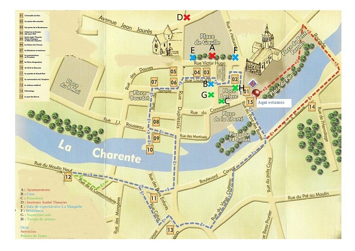 Circuit historique de  Civray - Descubrir Civray