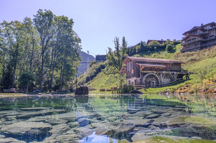 Promenade dans le parc des Dérêches_Morzine