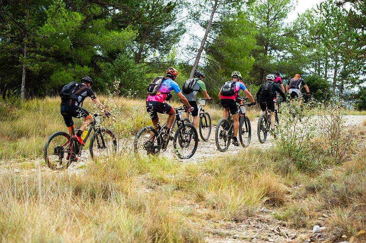 Grande Traversée VTT - Les Chemins du Soleil_Château-Arnoux-Saint-Auban