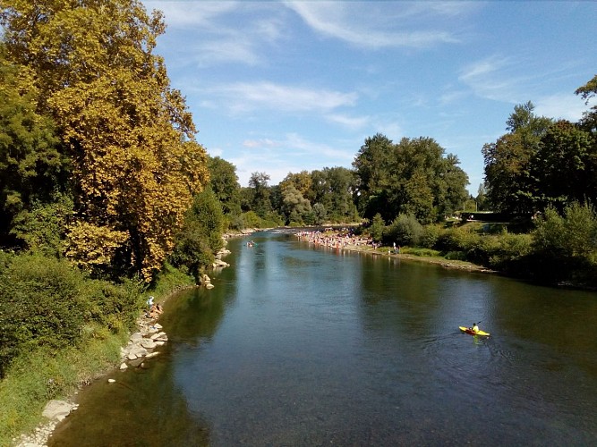 entre gave et golf - Jurançon - le gave