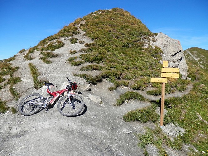 XC VTT route no. 16 Col du Coin_Arêches-Beaufort