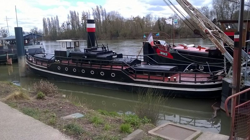 Le Jacques, remorqueur musée