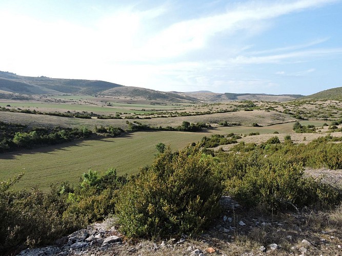 La plaine de Mativet