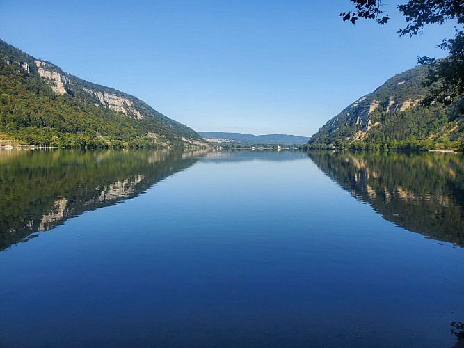 Tour du lac de Nantua à vélo