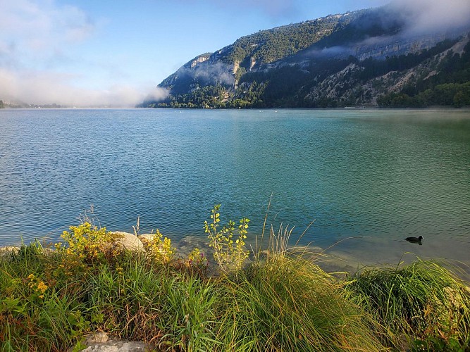 Tour du lac de Nantua à vélo