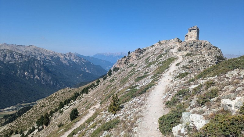 Crête des Chambrettes - Ancien poste optique