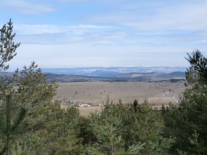 Vue sur le causse Méjean
