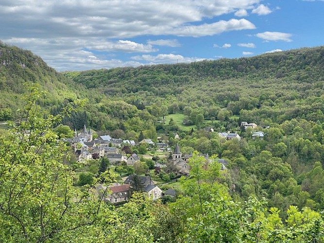 Boucle au départ Salles la Source