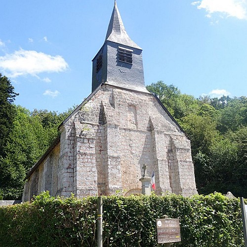 Départ (église de Manneville)