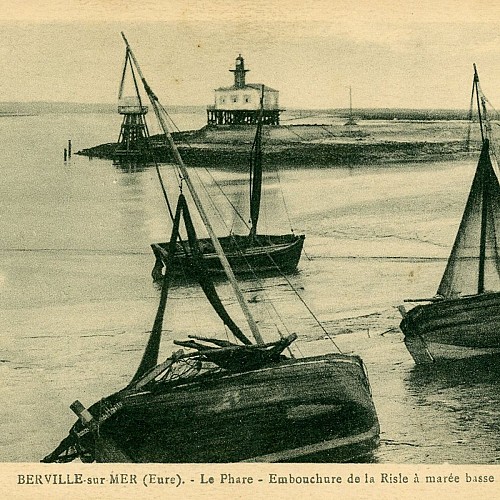 Ancien port de pêche à marée basse