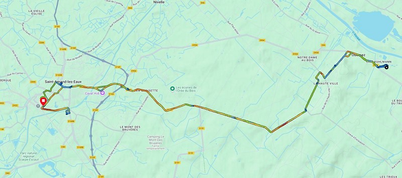 Circuit forestier en forêt domaniale de Raismes-Saint-Amand-Wallers