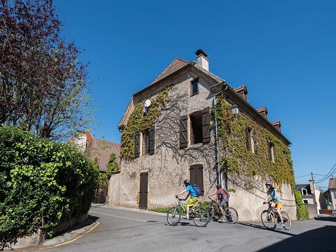 randonnée vtt chemin des lacs lembeye bassillon corbère-abères