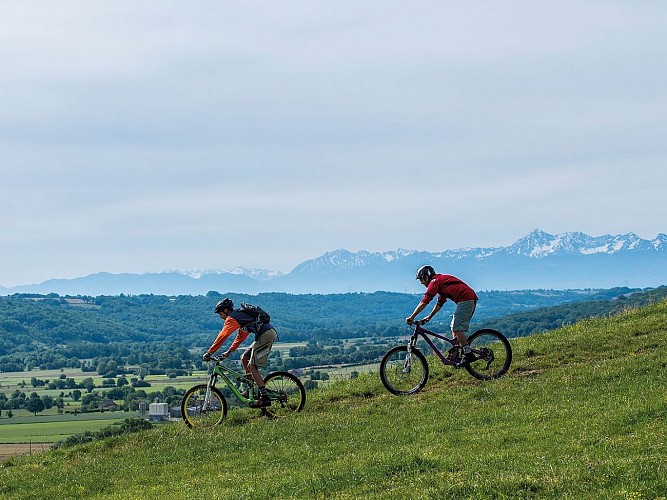Randonnée VTT coteauxVic-Bilh Simacourbe peio gaillard