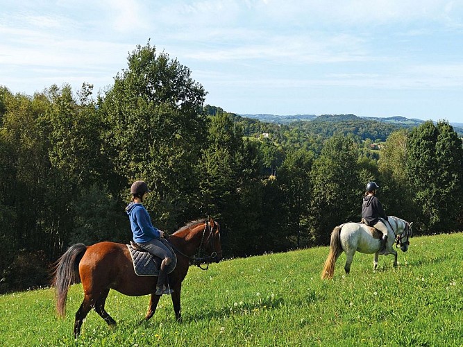 randonnée circuit équestre vic-bilh madiran