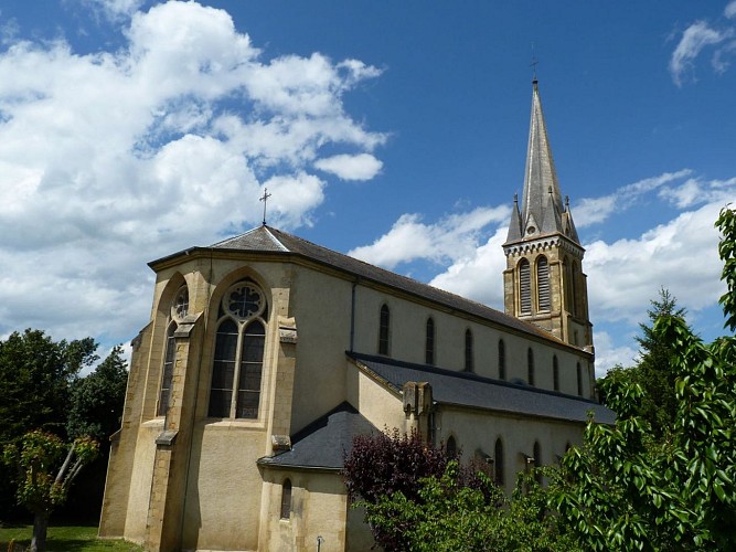 Eglise - Garlin - randonnée circuit coeur historique - cph SMT Nord Béarn Madiran