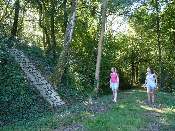 randonnée chemin ligne lembeye