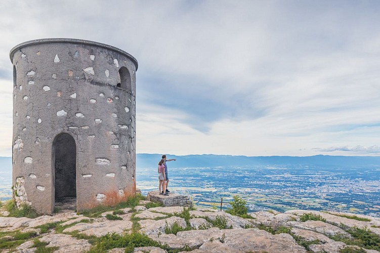 Anello pedonale : Le Grand Piton, punto più alto della Salève