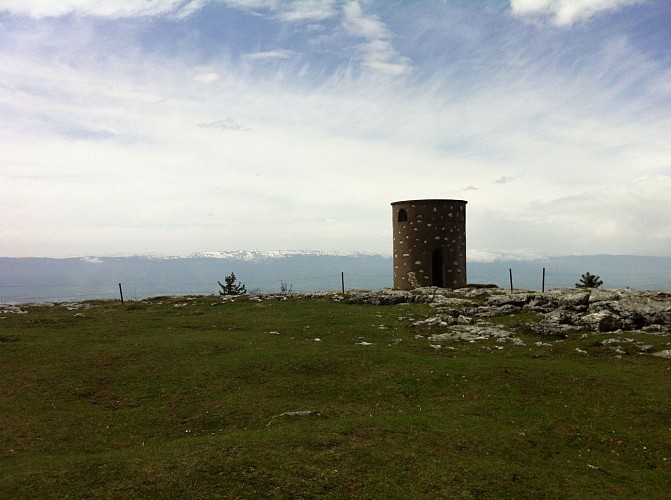 Anello pedonale : Le Grand Piton, punto più alto della Salève