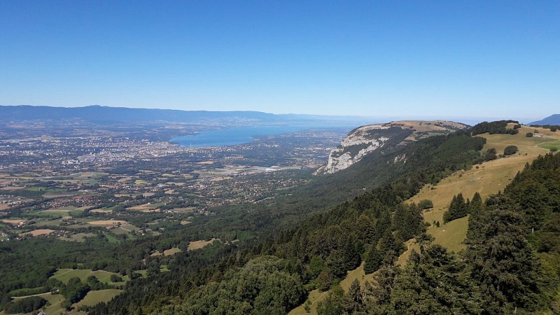 Anello pedonale : Le Grand Piton, punto più alto della Salève