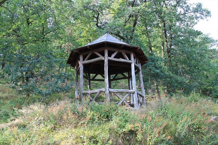 Le kiosque sur les hauteurs de Châtenois