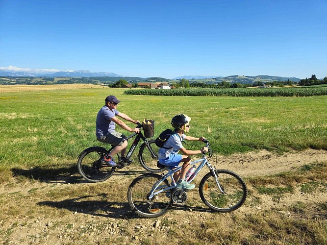 Circuit VTT - chemin des crêtes_Montagnieu