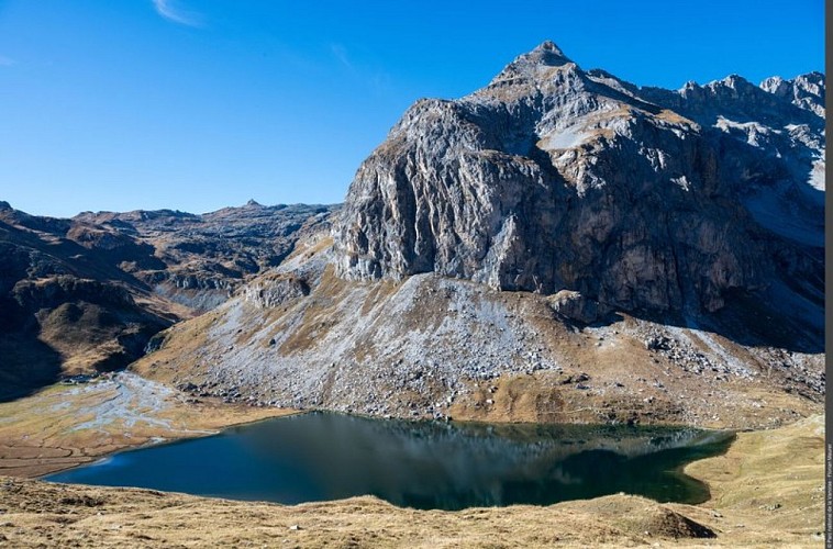 Le Mont-Blanc de Peisey et le lac de la Plagne - Florian MAURER