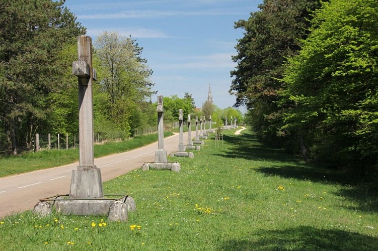 Chemin de croix du sanctuaire du Mont Roland