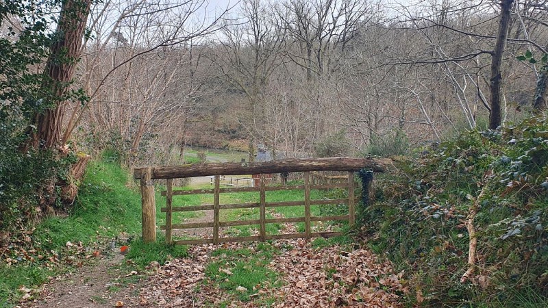 Barrière à l'ancienne