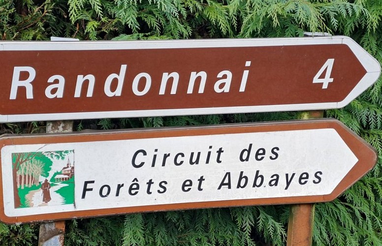 Route tranquille "Forêts et abbayes"