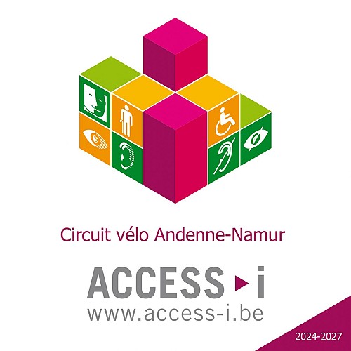Autocollant circuit Andenne-Namur