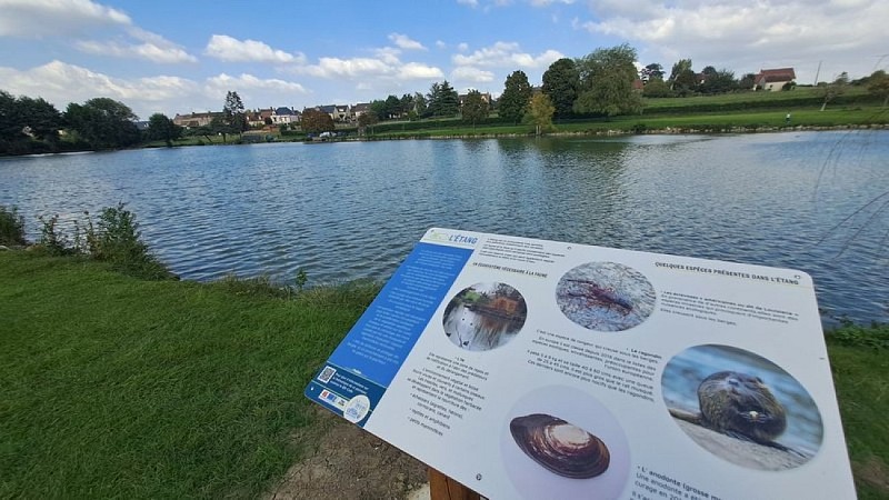 Ceton, son plan d'eau et son sentier d'interprétation