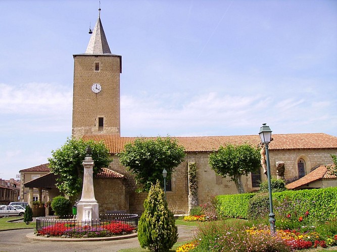 Pavie : Le chemin de Terre Blanche_Pavie