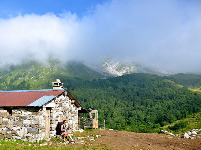 N°52 Cabane et lac d'Ansabe