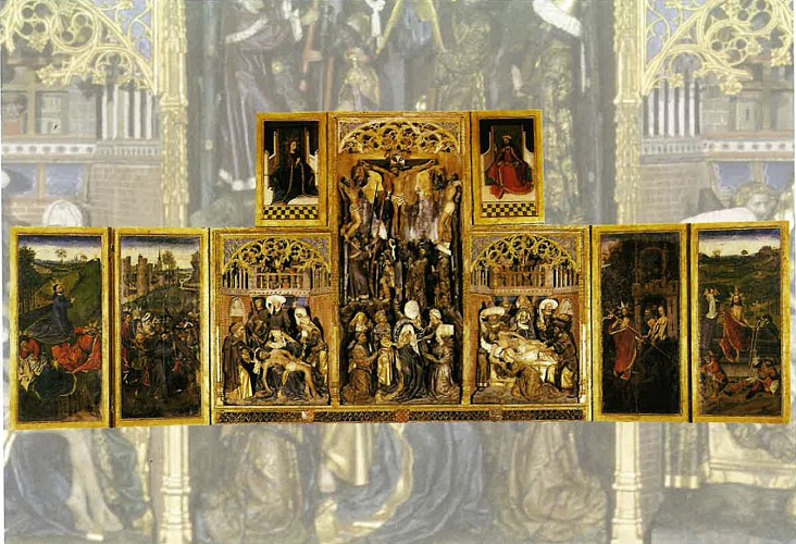 Triptyques de Ternant : retable de la Passion