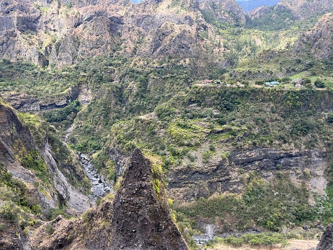 De l'Ilet des Lataniers Ã  Roche Plate, par ilet Ã  Cordes