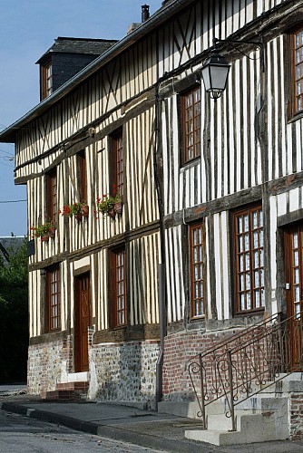 Maisons normandes à Saint-Georges du Vièvre