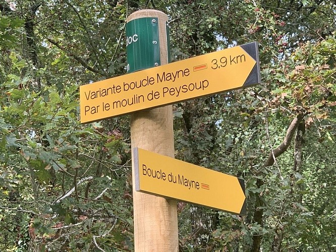 BOUCLE DU MAYNE LISTRAC