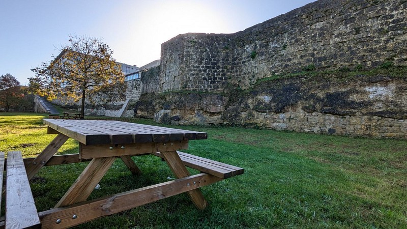 Ceinture nord des remparts de Laon