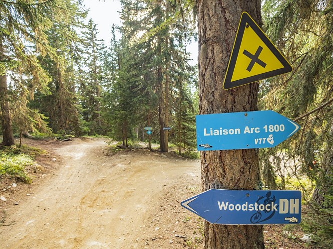 Woodstock vers 1800 - liaison