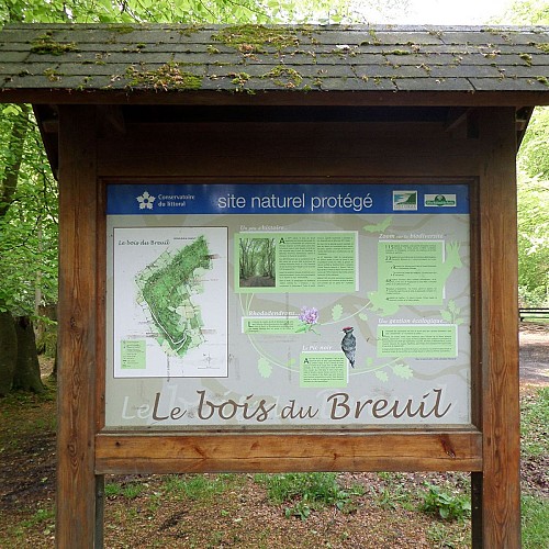 French information panel