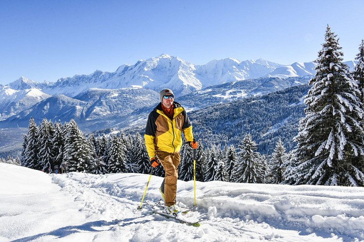 Itinéraire ski de rando - Le Chanté_Cordon